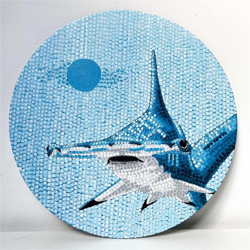 Hammerhead Shark – Original Painting