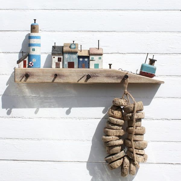 Harbour Side Coat Rack | Coastal Style Wall Hooks