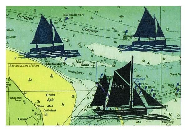 I Saw Three Ships | Coastal Card | Steve Duffy