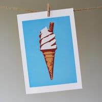 Ice Cream Coastal Card | Sophie Mutter