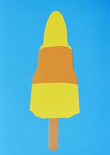 Ice Lolly Coastal Card