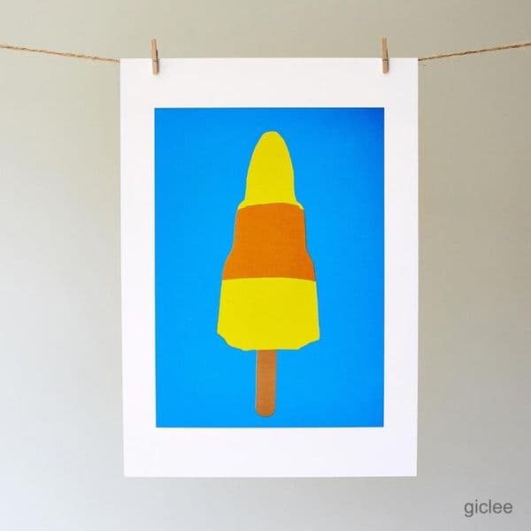 Ice Lolly Screen Print | Sophie Mutter