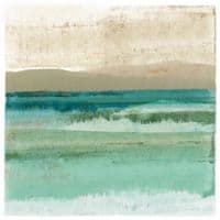 Jade Ocean |Large Canvas Print | Flora Kouta