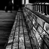 Just an Empty Seat Photography Print | Black & White Art Print | Cliff Kinch