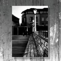 Just an Empty Seat Photography Print | Black & White Art Print | Cliff Kinch