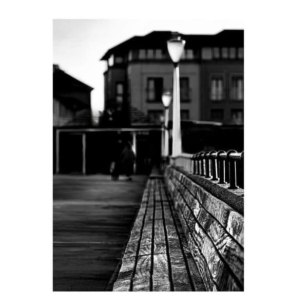Just an Empty Seat Photography Print | Black & White Art Print | Cliff Kinch