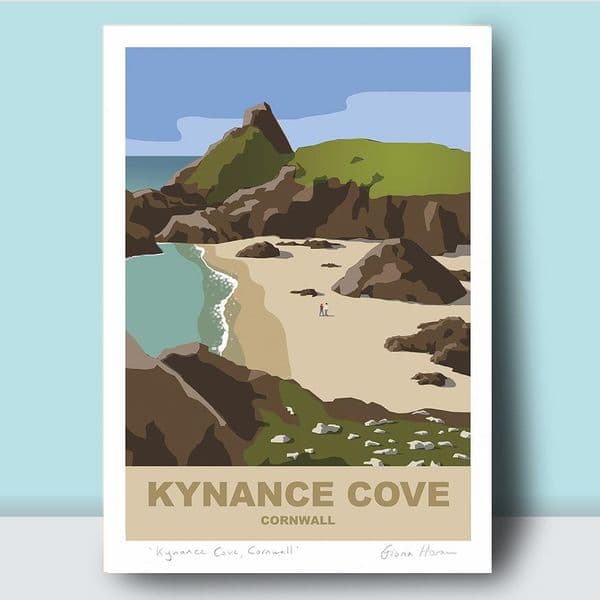 Kynance Cove, Cornwall | Coastal Art Print | Fiona Horan