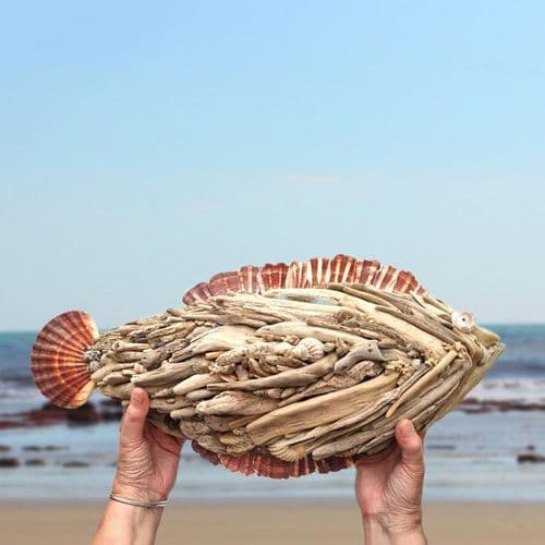 Large Driftwood Fish