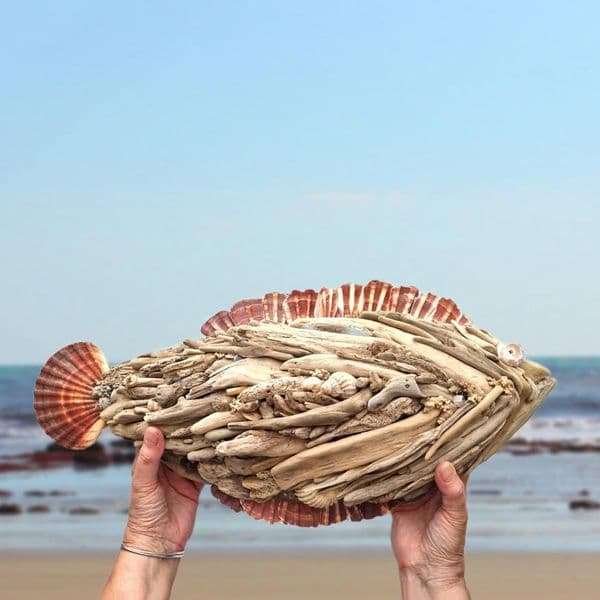 Large Driftwood Fish | Wall Hanging | Rachel White