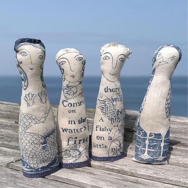 Lavender Filled Seaside Figures | Jill Pargeter