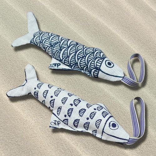 Lavender Fish Hanging