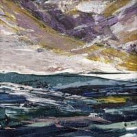 Let it be a Storm |Original Painting | Seascape | Louise Levine