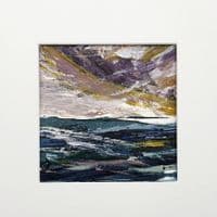 Let it be a Storm |Original Painting | Seascape | Louise Levine