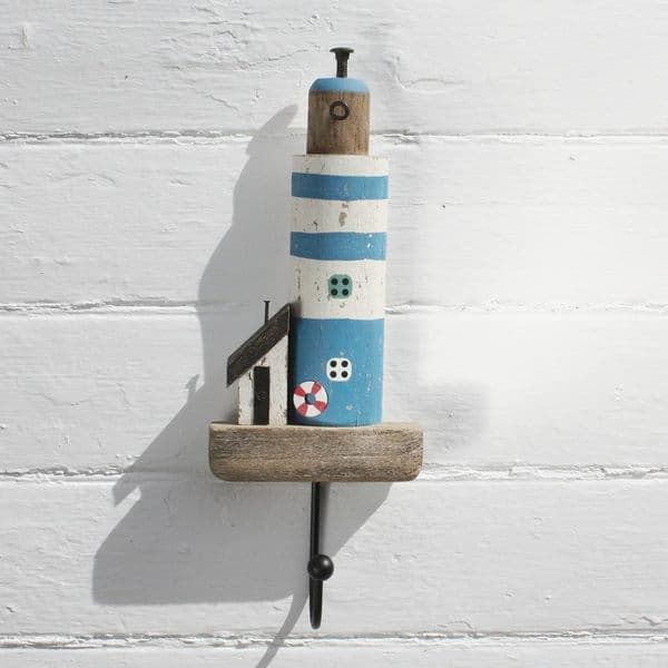 Lighthouse Wall Hook | Wooden Coat Hook