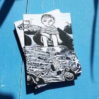 Little Boat | A6 Coastal Notebook | Ed Boxall