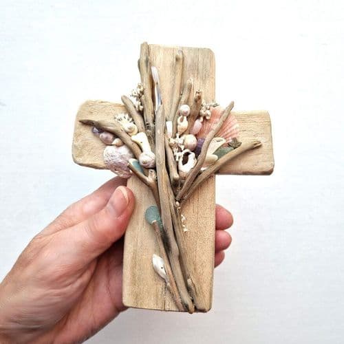 Little Driftwood Cross - Wall Art