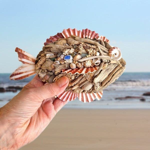 Little Driftwood Fish Wall Hanging |Rachel White