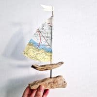 Driftwood Sailboat | Saltburn by the Sea | Rachel White