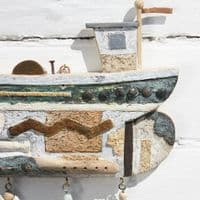 Little Fishing Boat Art Hanging | Laurence Henry | Original Art Work