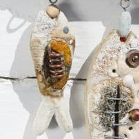 Little Fishing Boat Art Hanging | Laurence Henry | Original Art Work