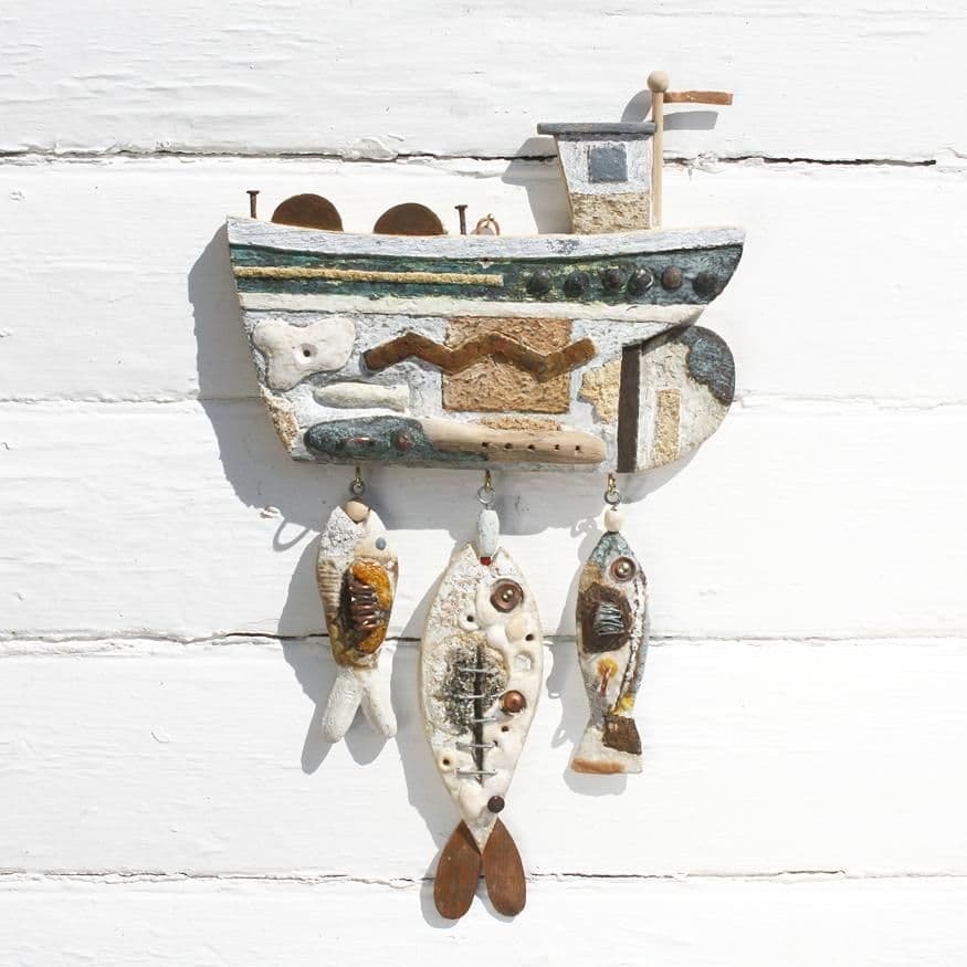 Little Fishing Boat – Art Hanging