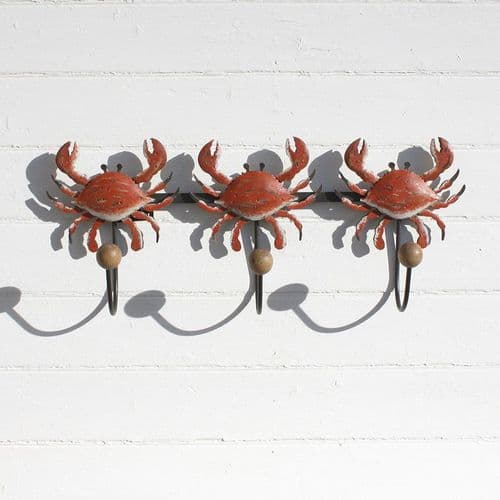 Little Nippers - Crab Wall Hooks