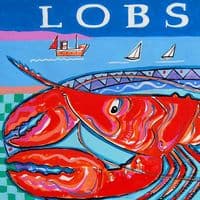 Lobster Signed Print | Fine Art Print | Andrew Ruffhead