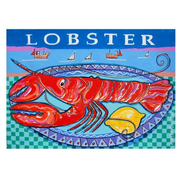 Lobster Signed Print | Fine Art Print | Andrew Ruffhead