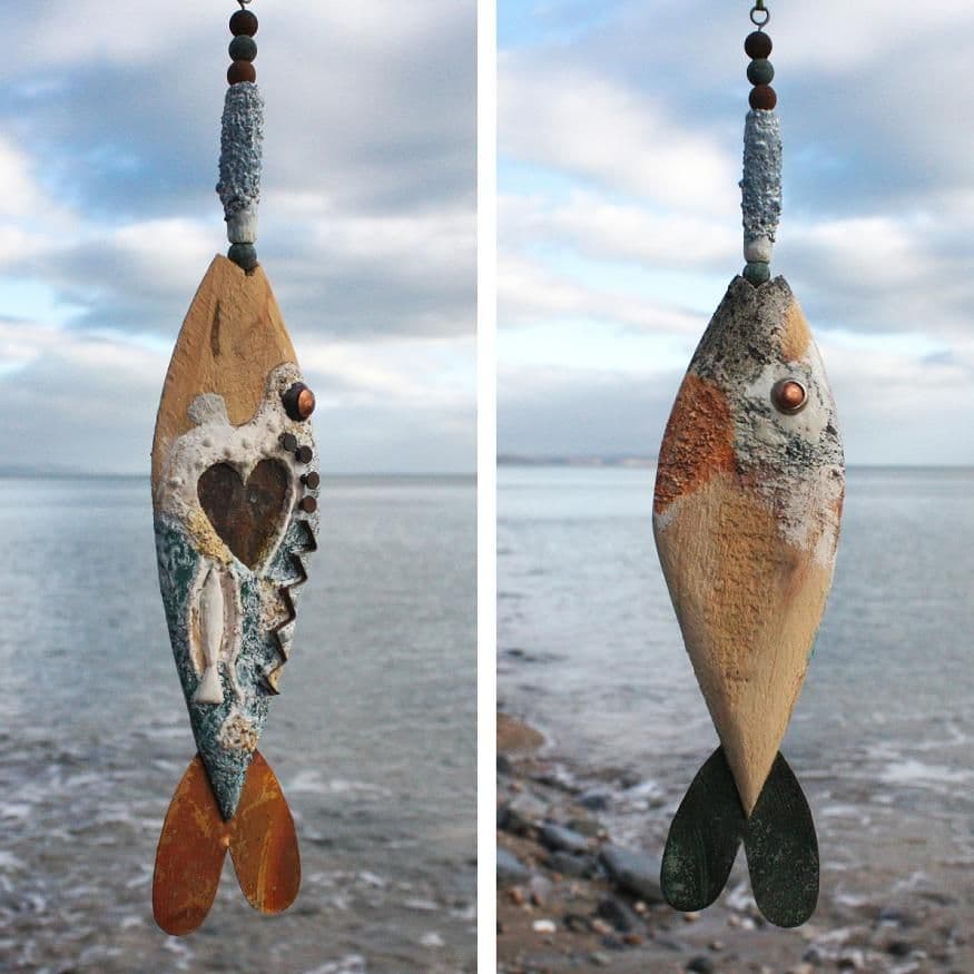 Love Fish - Fish Art Sculpture