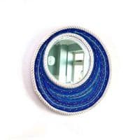 Lulworth Cove Mirror Blue| Limited Edition Mirror | Rachel White