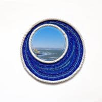 Lulworth Cove Mirror Blue| Limited Edition Mirror | Rachel White