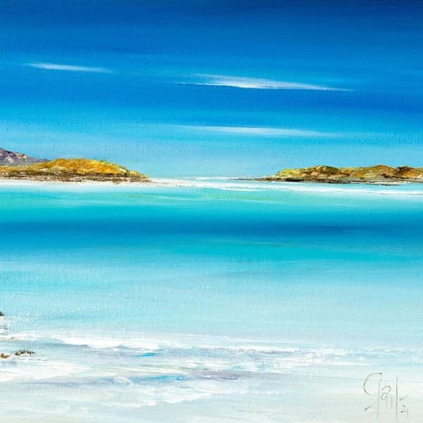 Luskentyre Shore, Isle of Harris | Art Print | Gail Morris
