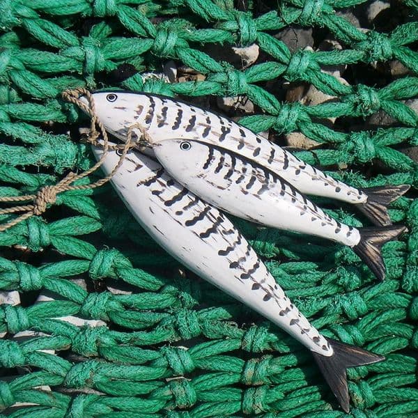 Mackerel Fish Bunch | Hand Carved Mackerel by Archipelago