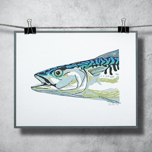 Mackerel Head - Print