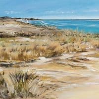 Marazion Dunes  St Michaels Mount | Print | Gail Morris