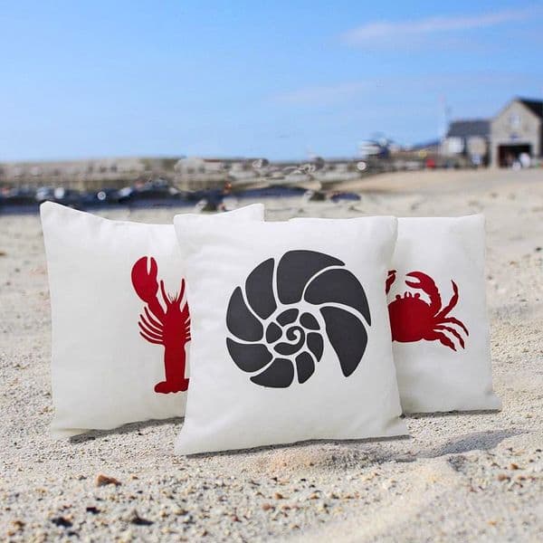 Marine Life Cushions | Recycled Sailcloth Cushions