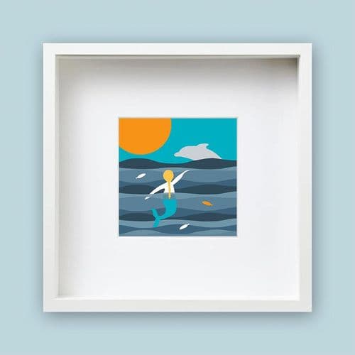 Mermaid - Framed Print