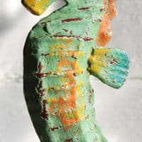 Metal Seahorse Hanging