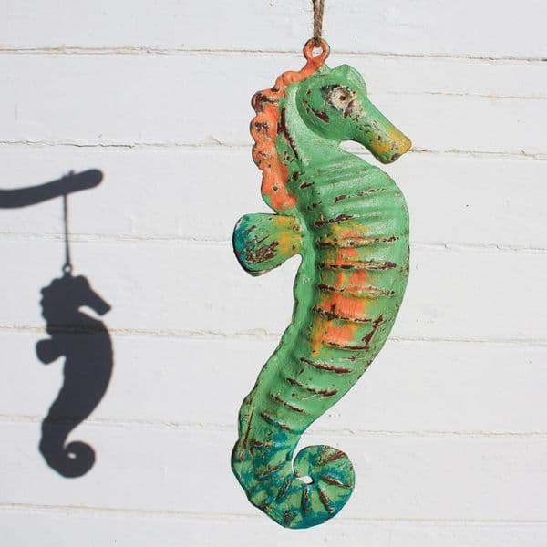 Metal Seahorse Hanging