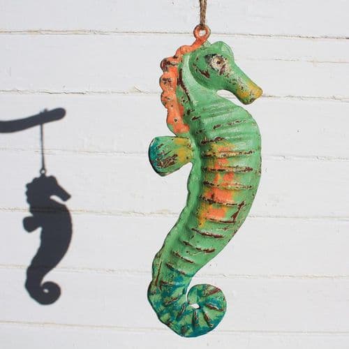 Metal Seahorse Hanging