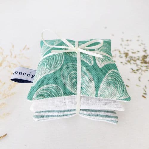 Mussel Shell Lavender Bundle – Sea Green