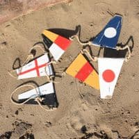 Nautical Pennant Garland | Coastal Décor