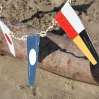Nautical Pennant Garland | Coastal Décor