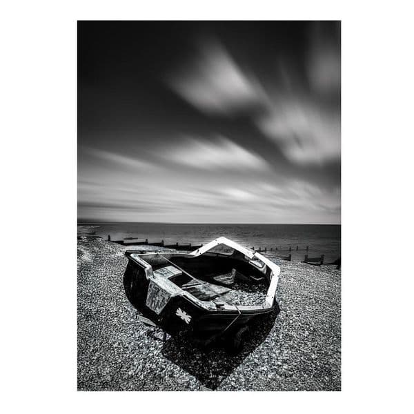 Never to Sail Photography Print | Black & White Art Print | Cliff Kinch