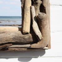 Oblong Driftwood Mirror No 4 | Wall Mirror | Coastal Mirror