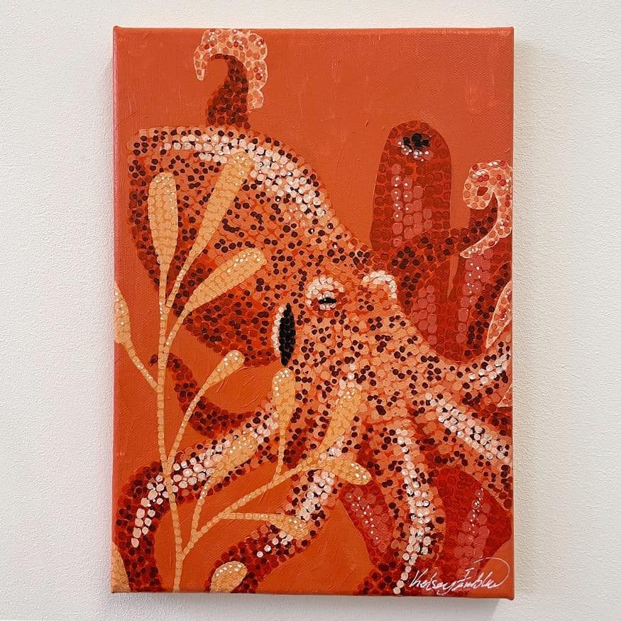 Ocean Garden: Octopus - Original Painting