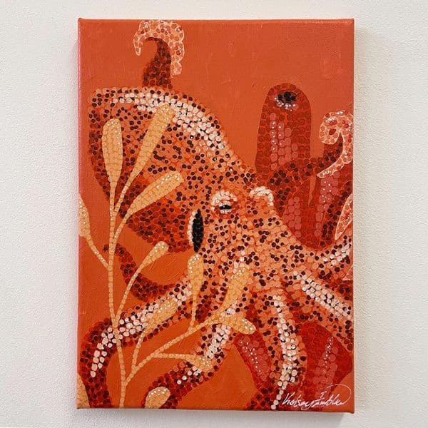 Ocean Garden: Octopus | Original Painting | Kelsey Emblow