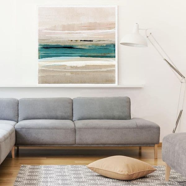 Ocean’s Glow |Large Canvas Print | Flora Kouta
