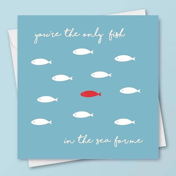 Only Fish In the Sea | Coastal Greeting Card | Jo Thearle