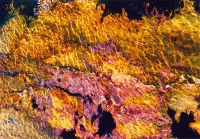 Orange Rock Pool - Coastal Card